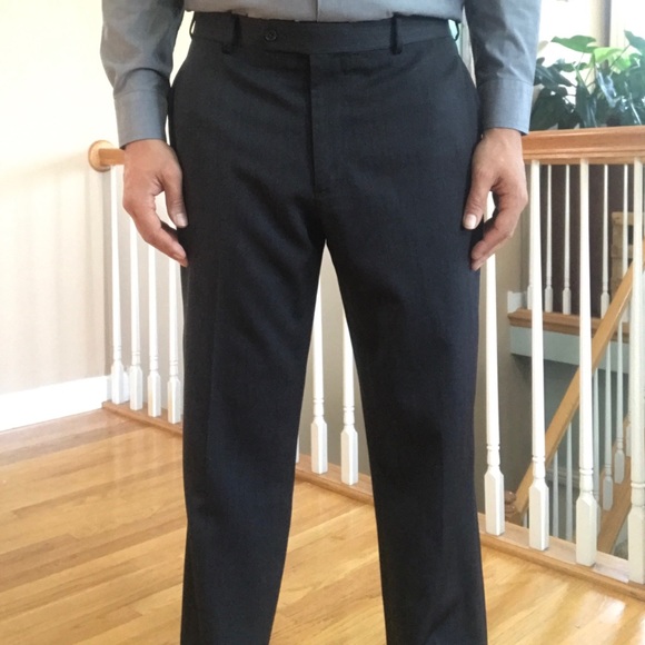 Brooks Brothers Other - Brooks Brothers Madison Fit Wool Dress Pants 35
